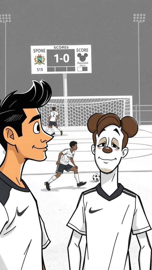 Mickey Scores the Winning Goal!
