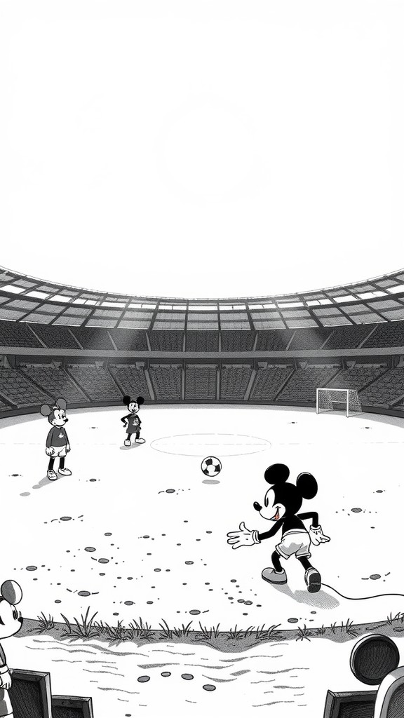 Mickey Scores the Winning Goal!