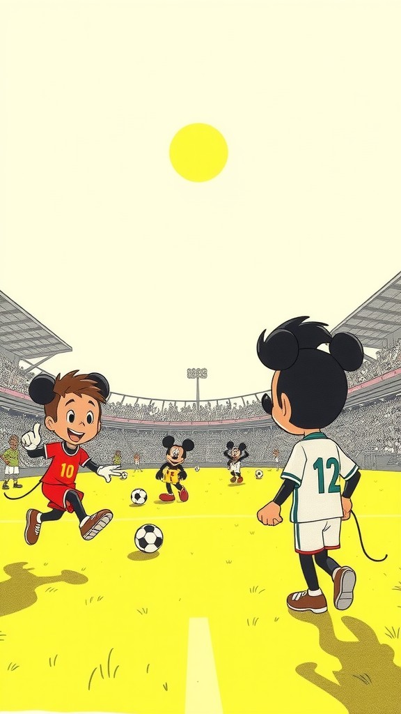 Mickey's Last-Minute Winning Goal!