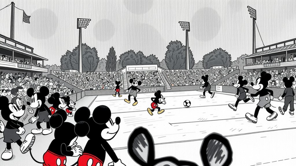 Mickey's Last-Minute Victory Goal!