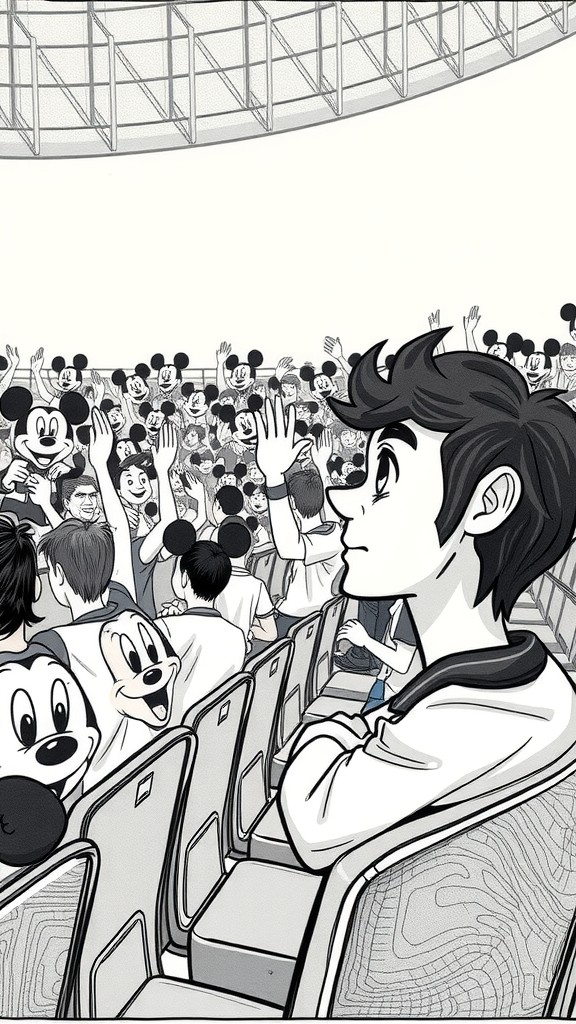 Mickey's Game-Winning Goal