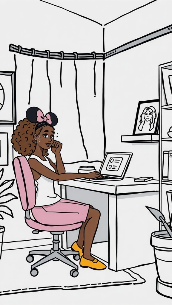 Ani Kecolongan di Kelas Online!