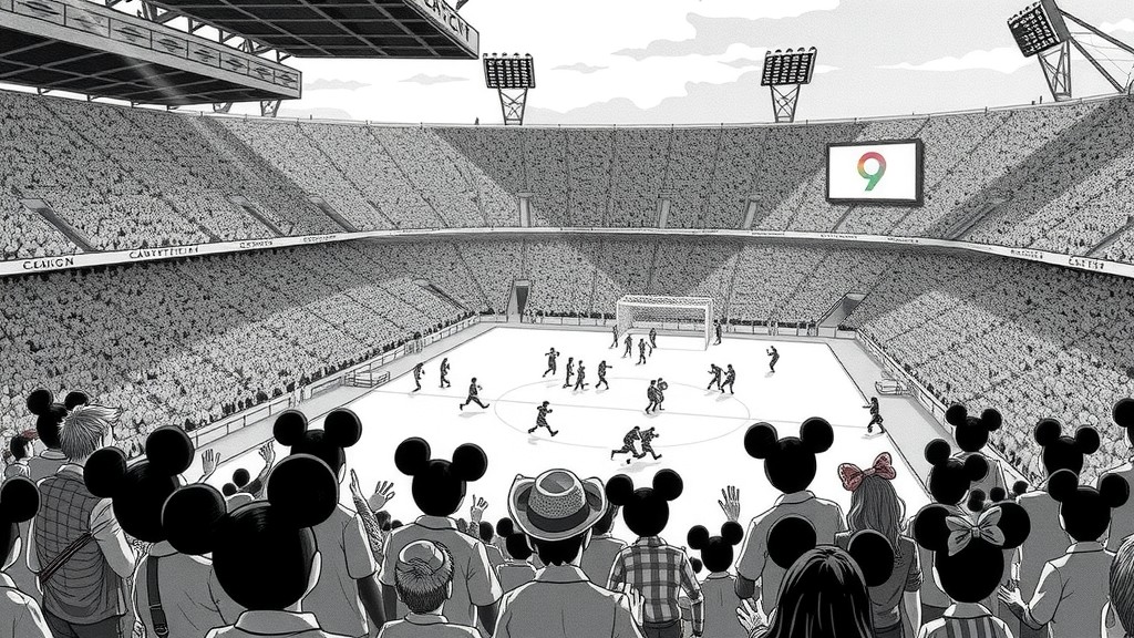Mickey's Winning Goal in the Final Moments