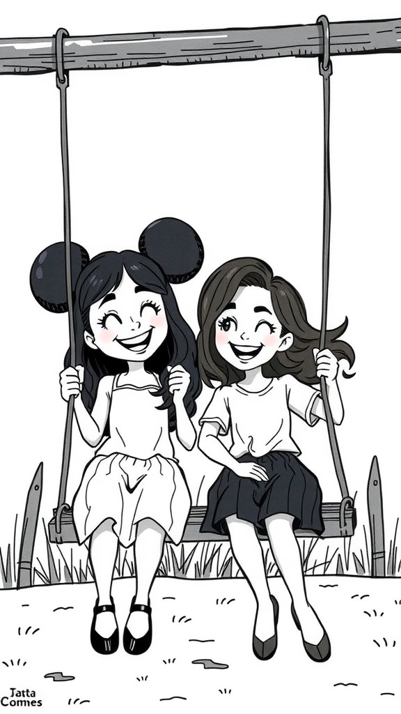 Sharing Smiles in the Rain