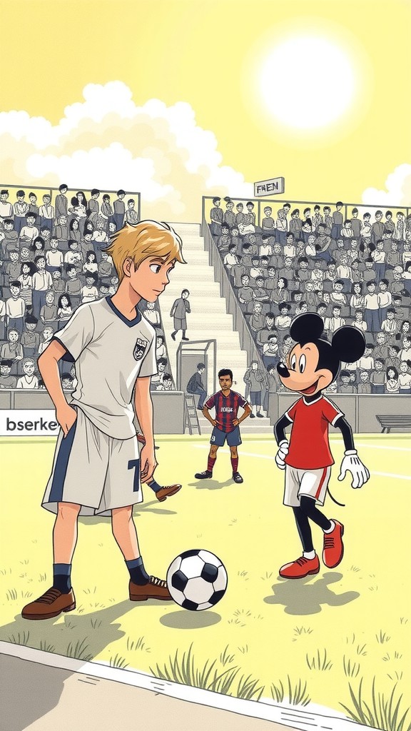 Mickey Scores the Winning Goal!