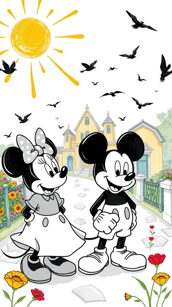 Mickey Mouse's Joyful Church Adventure