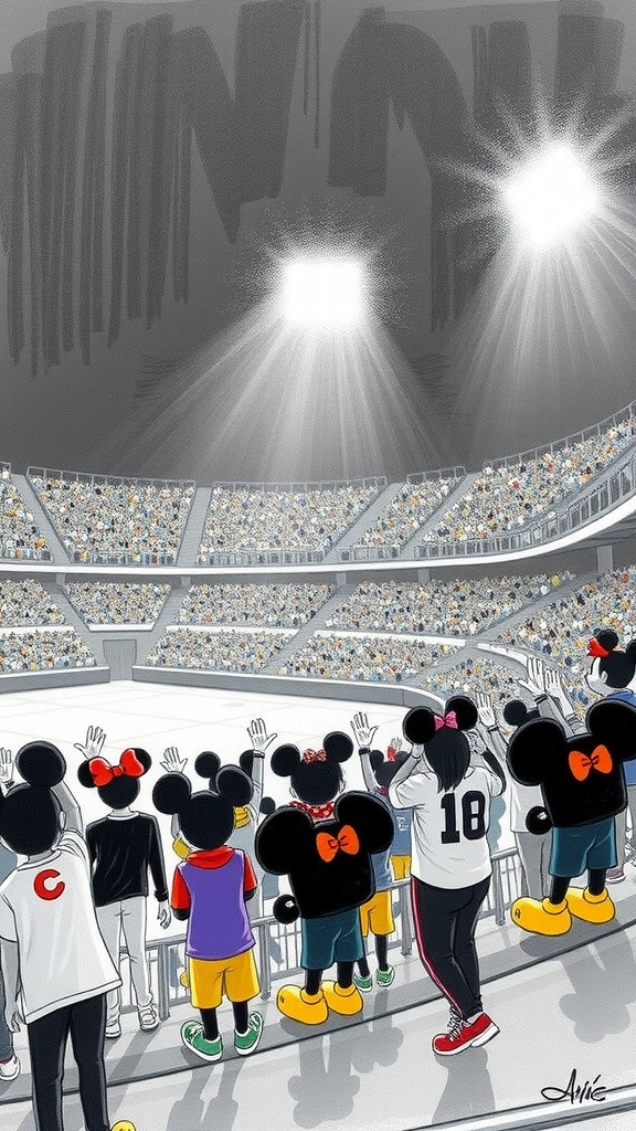 Mickey's Winning Goal in the Final Moments