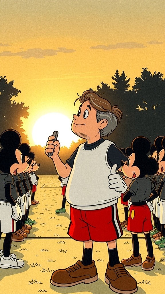 Mickey's Last-Minute Goal!