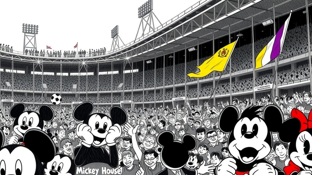 Mickey's Winning Goal in the Final Moments