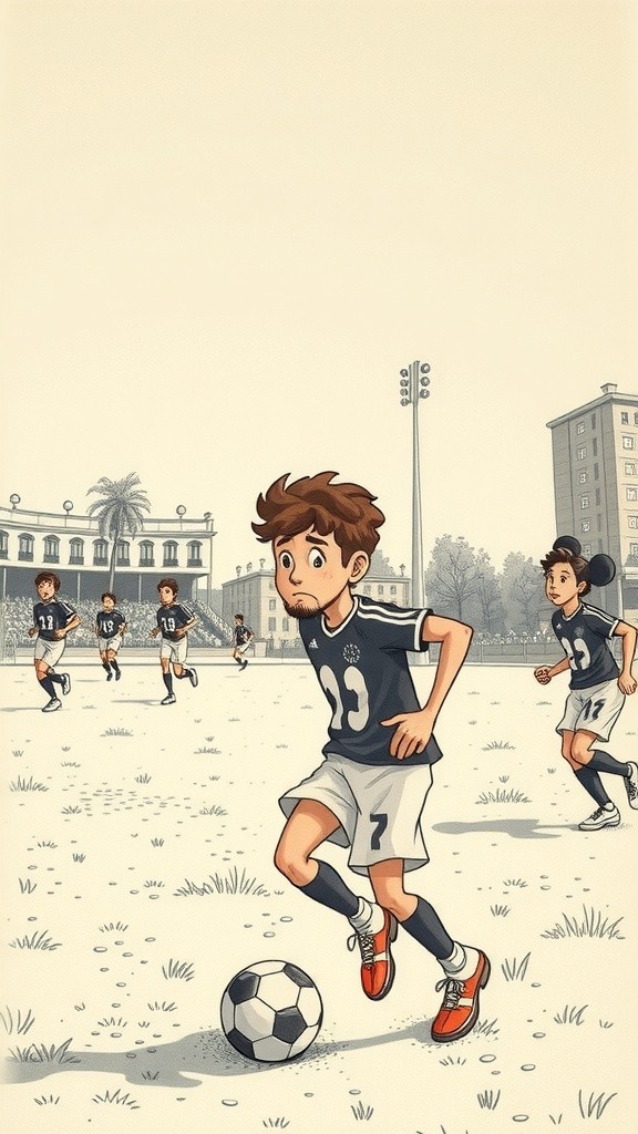 Mickey's Winning Goal in the Final Moments