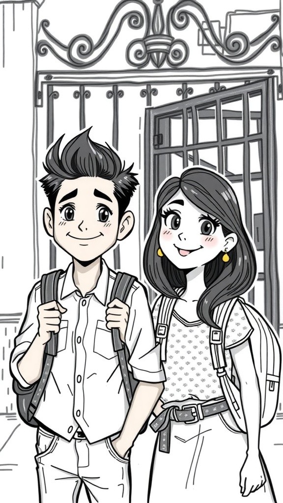 विद्यालय की खुशियाँ और दोस्ती