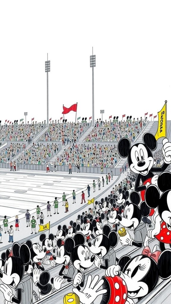 Mickey's Winning Goal in the Final Moments