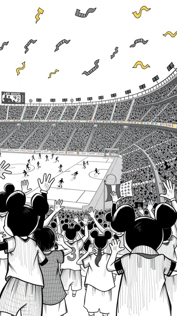 Mickey's Winning Goal in the Final Moments
