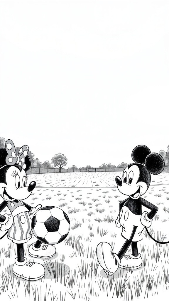 Mickey's Winning Goal in the Final Moments