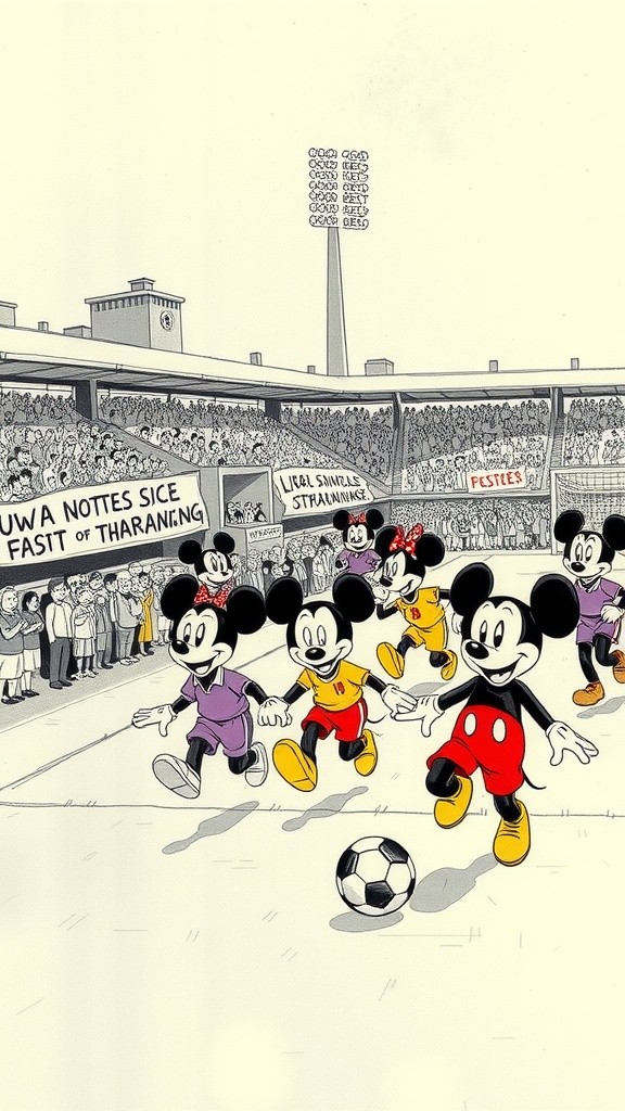 Mickey's Last-Minute Winning Goal!