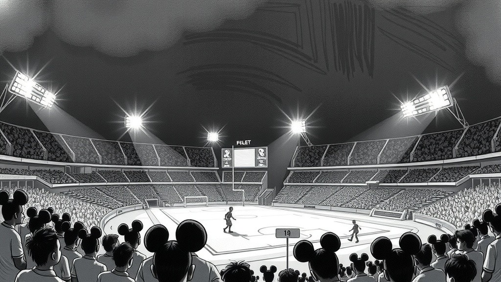 Mickey's Winning Goal in the Final Moments