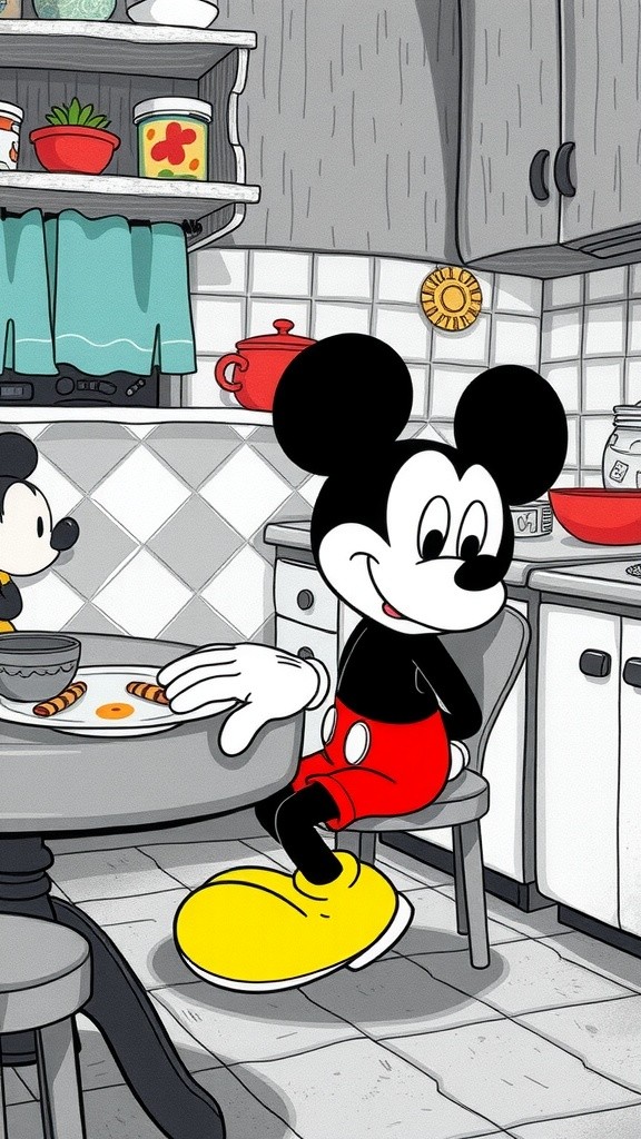 Mickey Mouse dan Keju Nostalgia