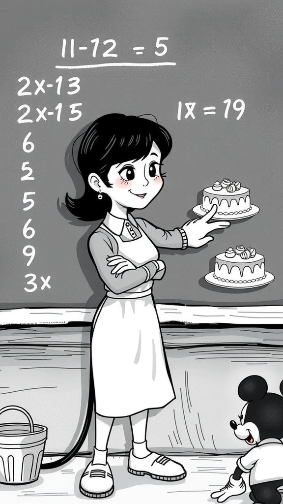 Logika Kue yang Lucu