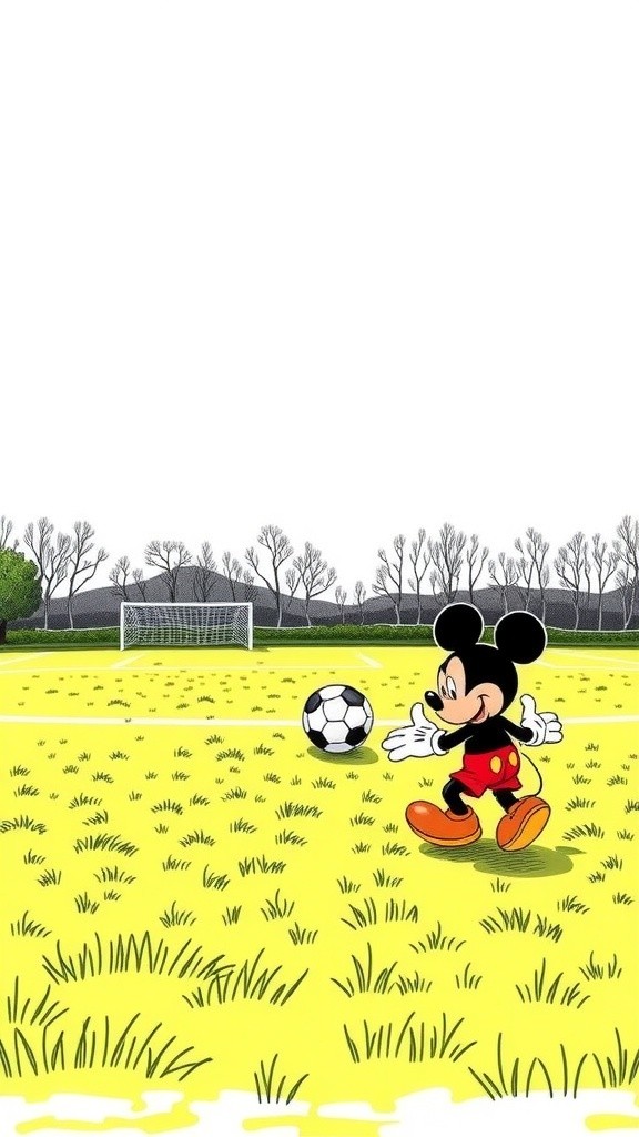 Mickey Scores the Winning Goal!
