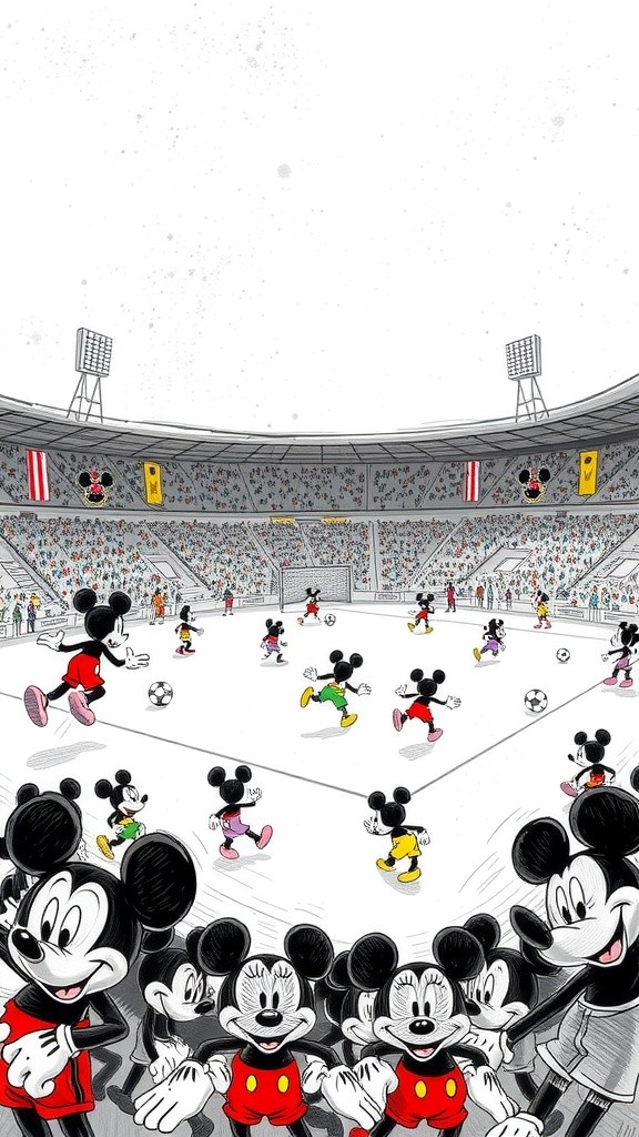 Mickey's Winning Goal in the Final Moments!