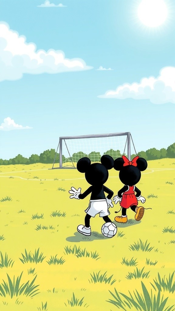 Mickey's Winning Goal in the Final Moments