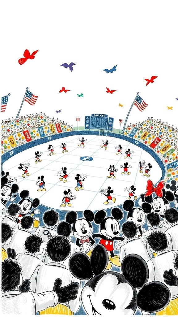 Mickey's Winning Goal in the Final Moments