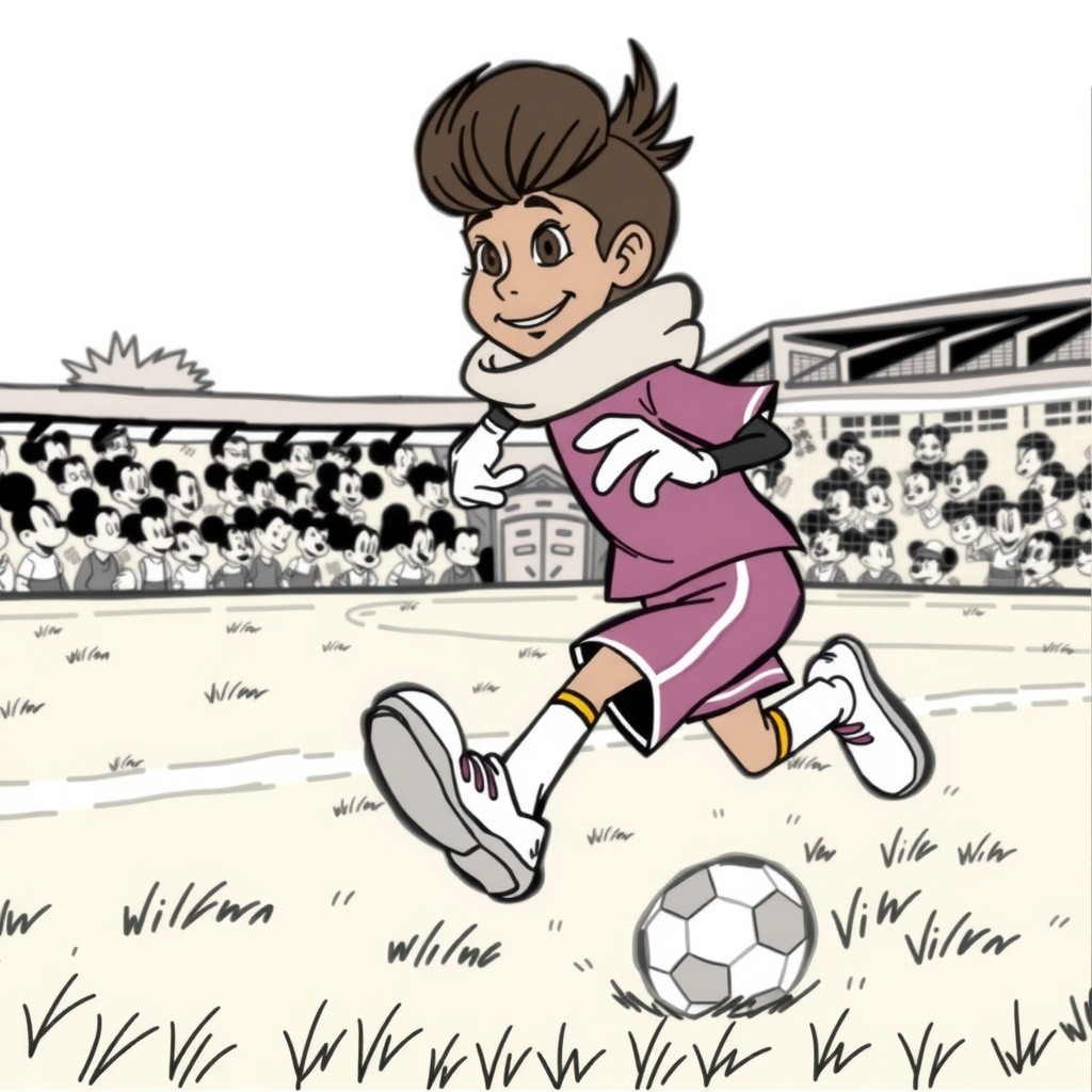Mickey's Winning Goal in the Final Moments!