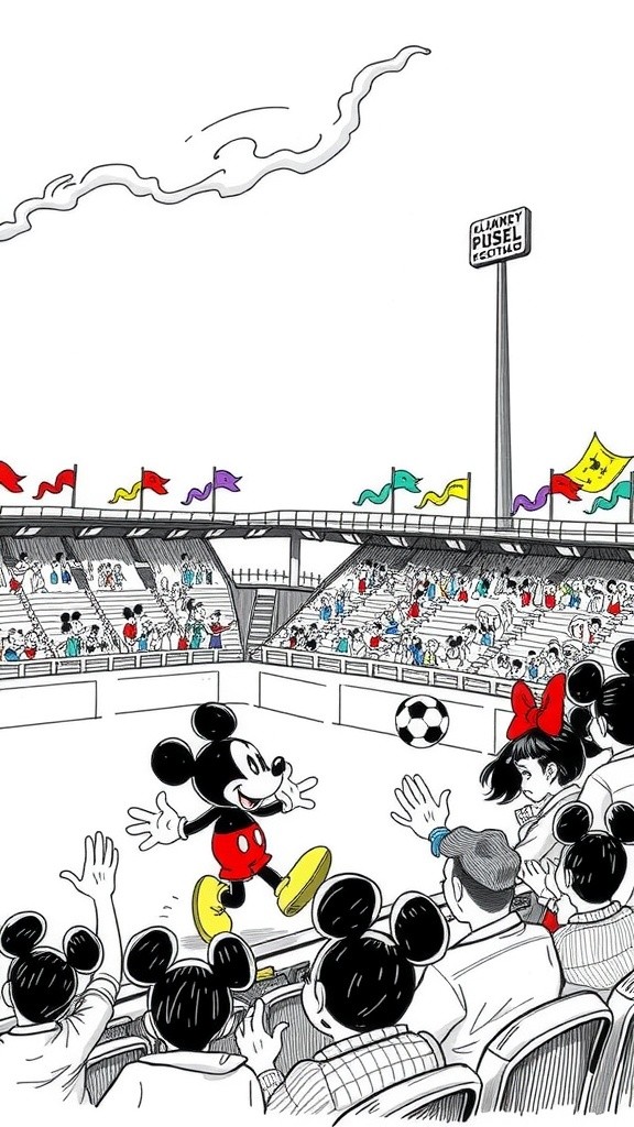 Mickey's Last-Minute Goal Secures Victory