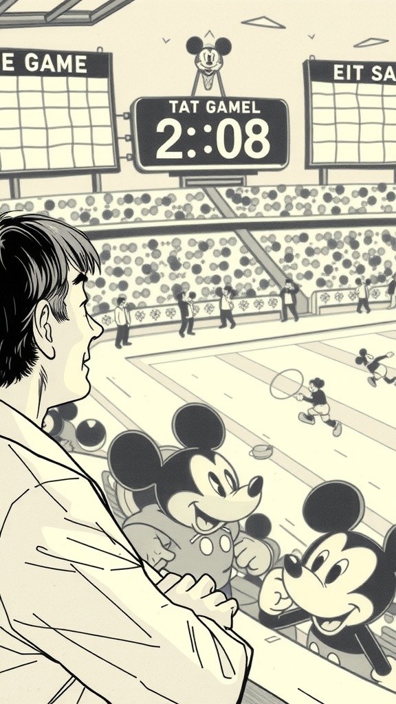 Mickey's Winning Goal!