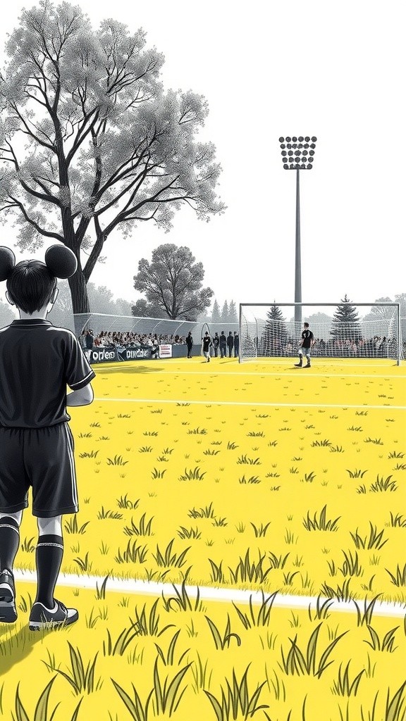 Mickey's Winning Goal in the Final Moments!