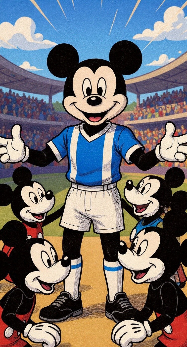 Mickey's Last-Minute Winning Goal