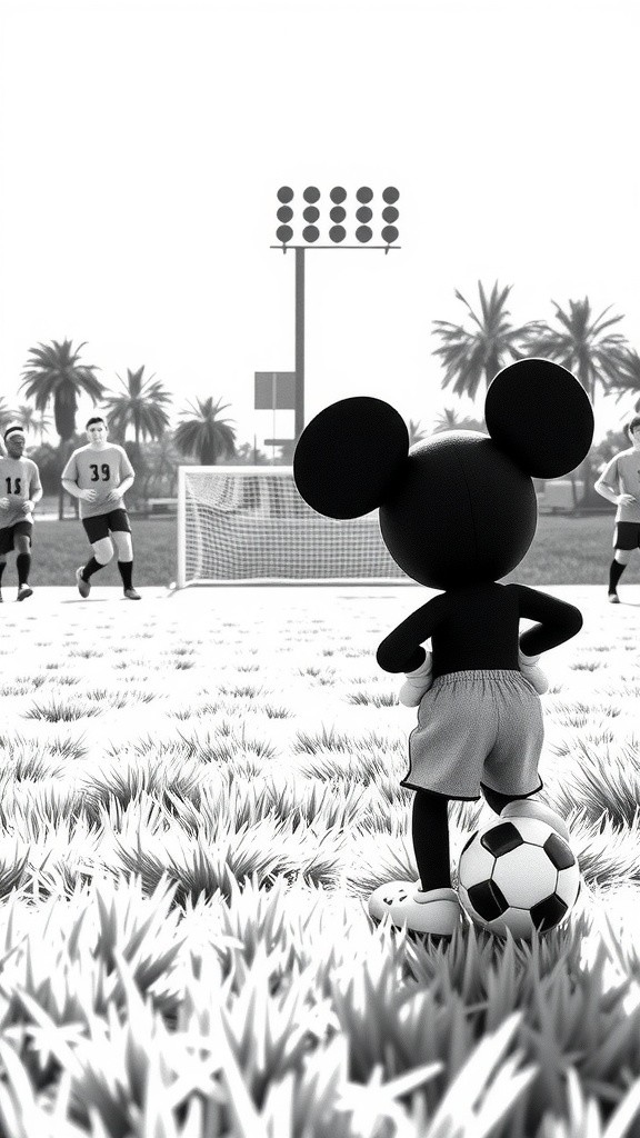 Mickey Scores the Winning Goal!