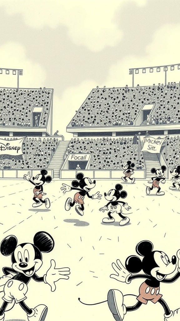 Mickey's Winning Goal in the Final Moments!