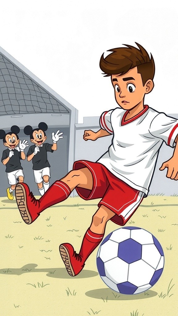 Gol Kemenangan Mickey di Detik Terakhir