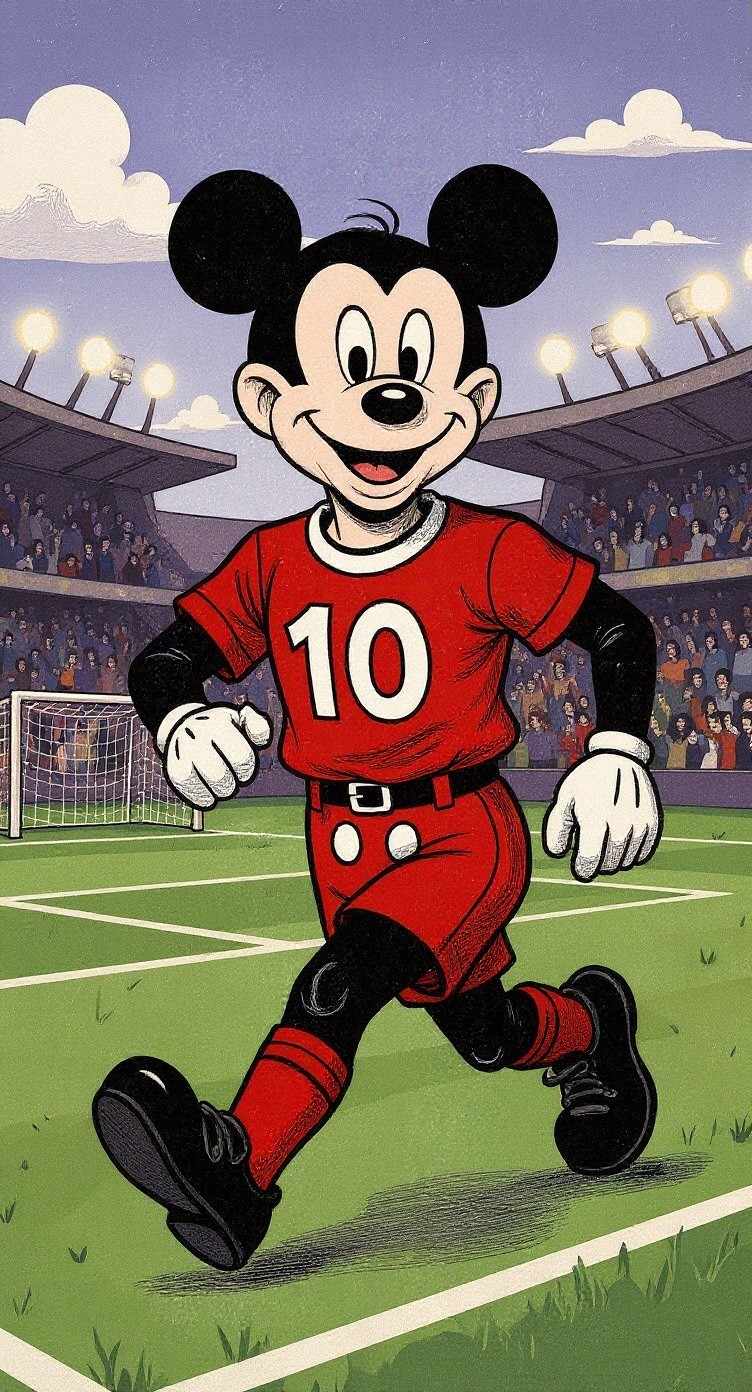Mickey's Last-Minute Goal Victory!