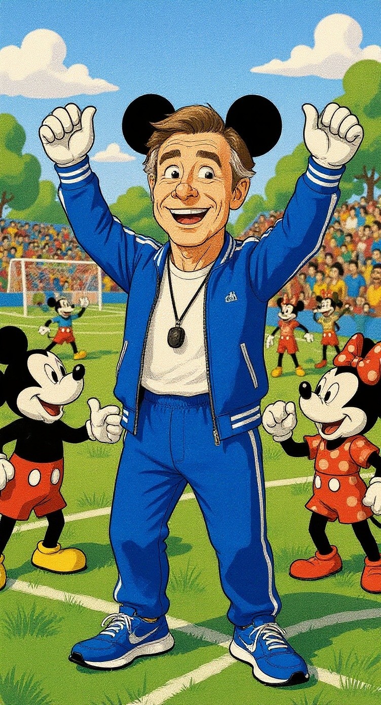 Mickey's Winning Goal in the Final Moments