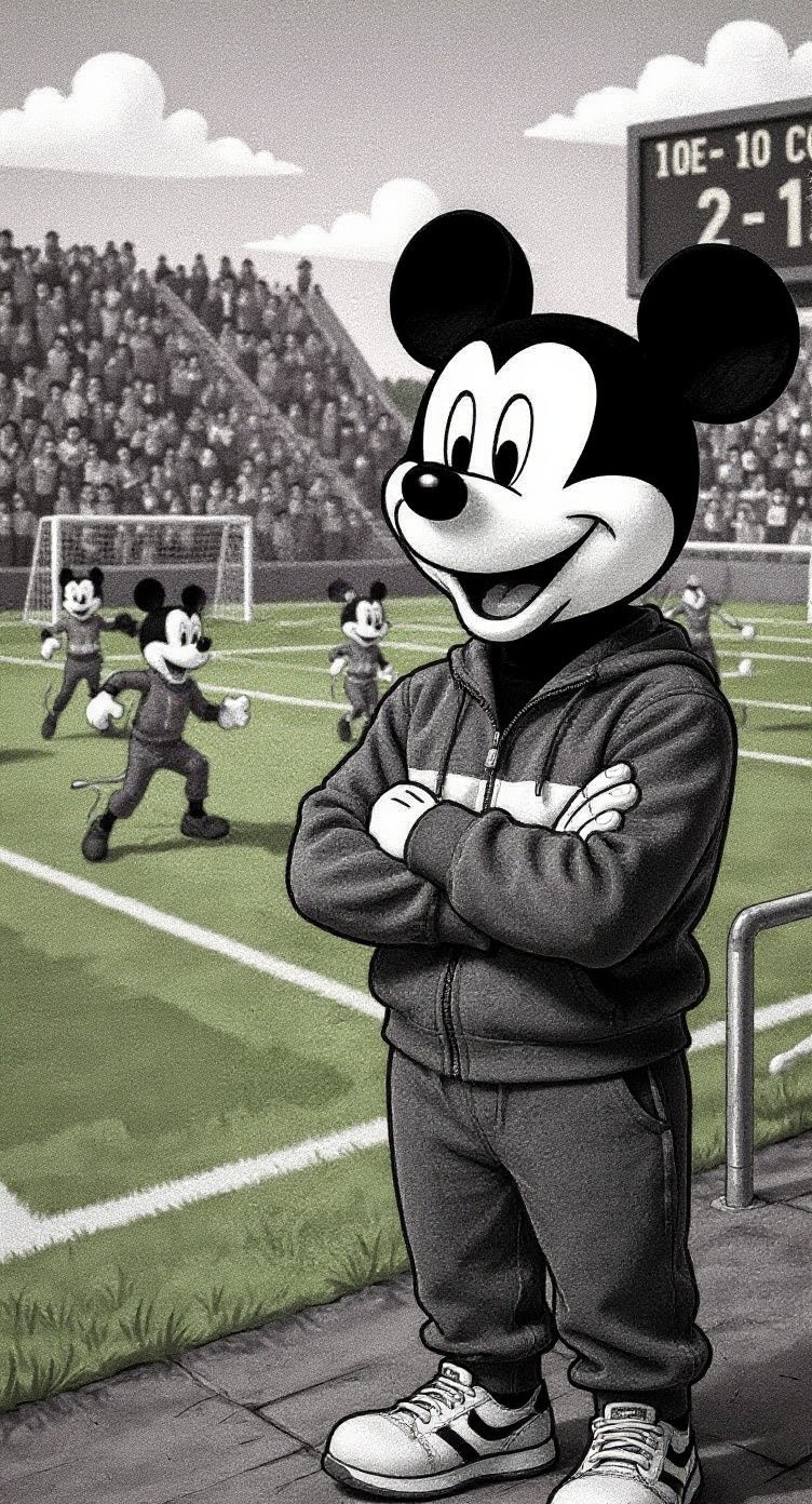 Mickey's Winning Goal in the Final Moments