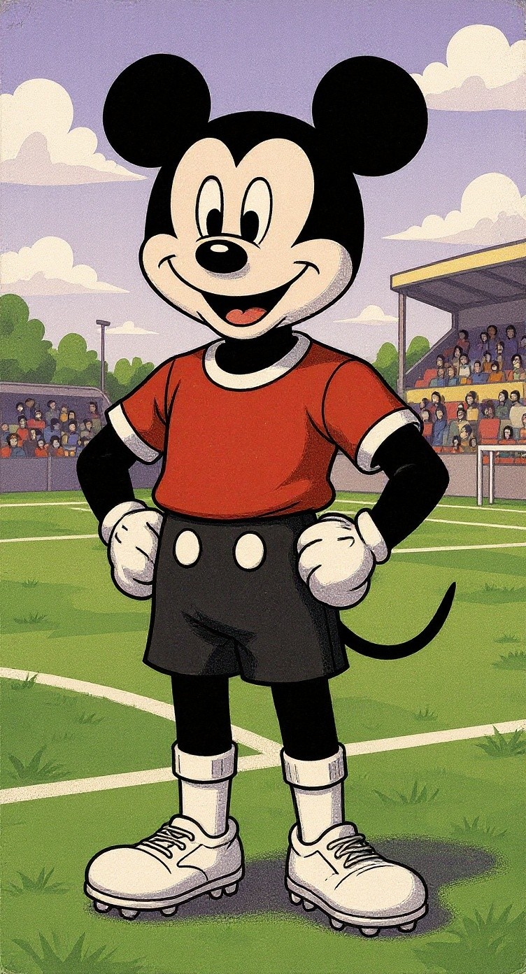 Mickey's Winning Goal in the Final Moments