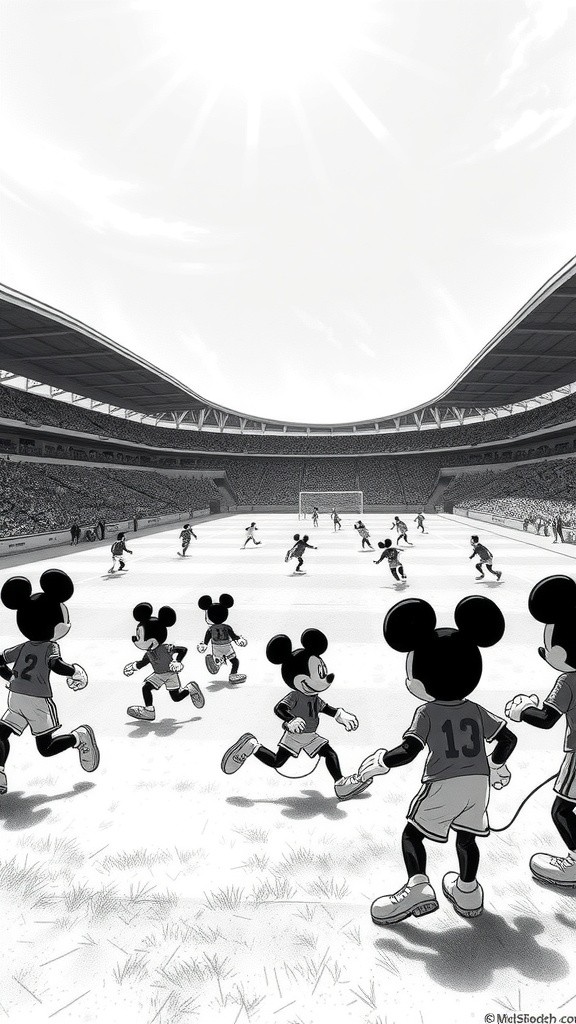 Mickey Scores the Winning Goal!
