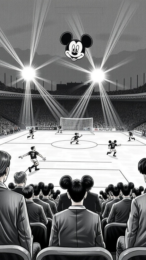 Mickey's Last-Minute Winning Goal