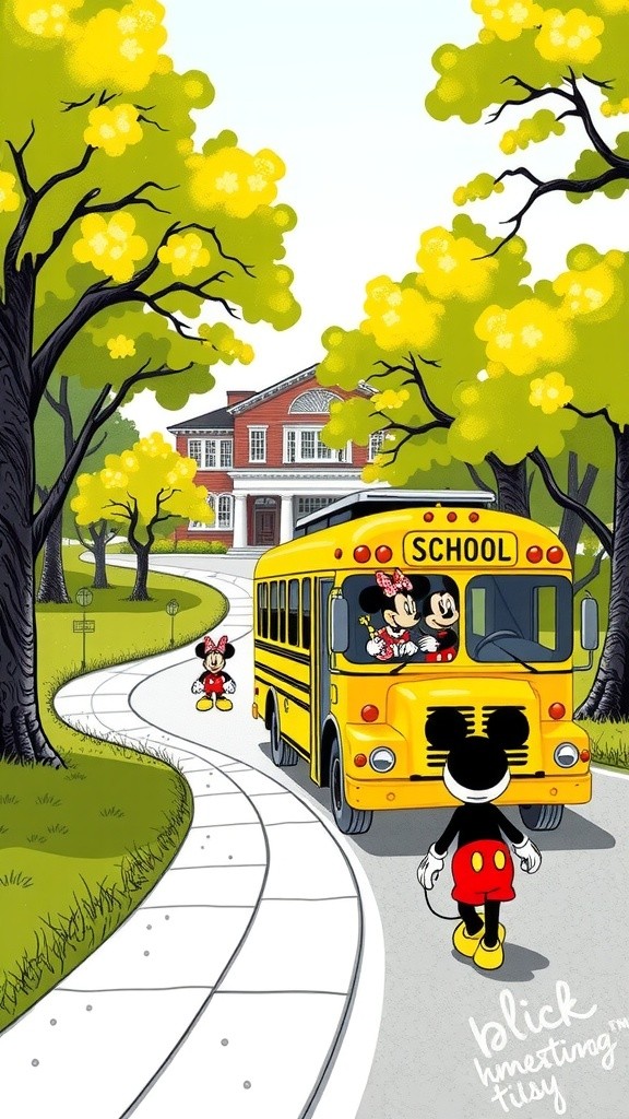 Swish, Swish, Swish: The Yellow Bus Adventure!