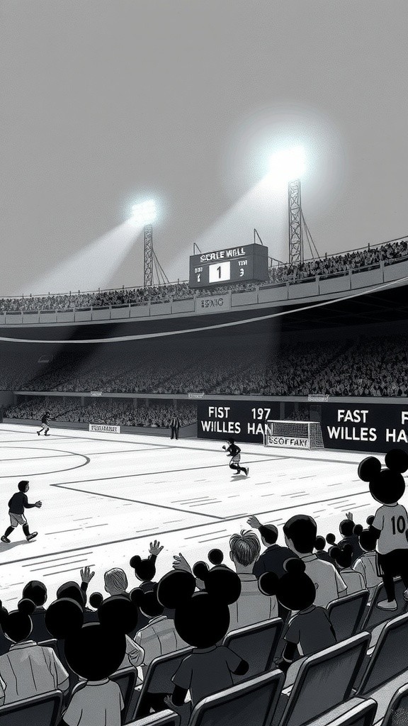 Mickey's Last-Minute Victory Goal