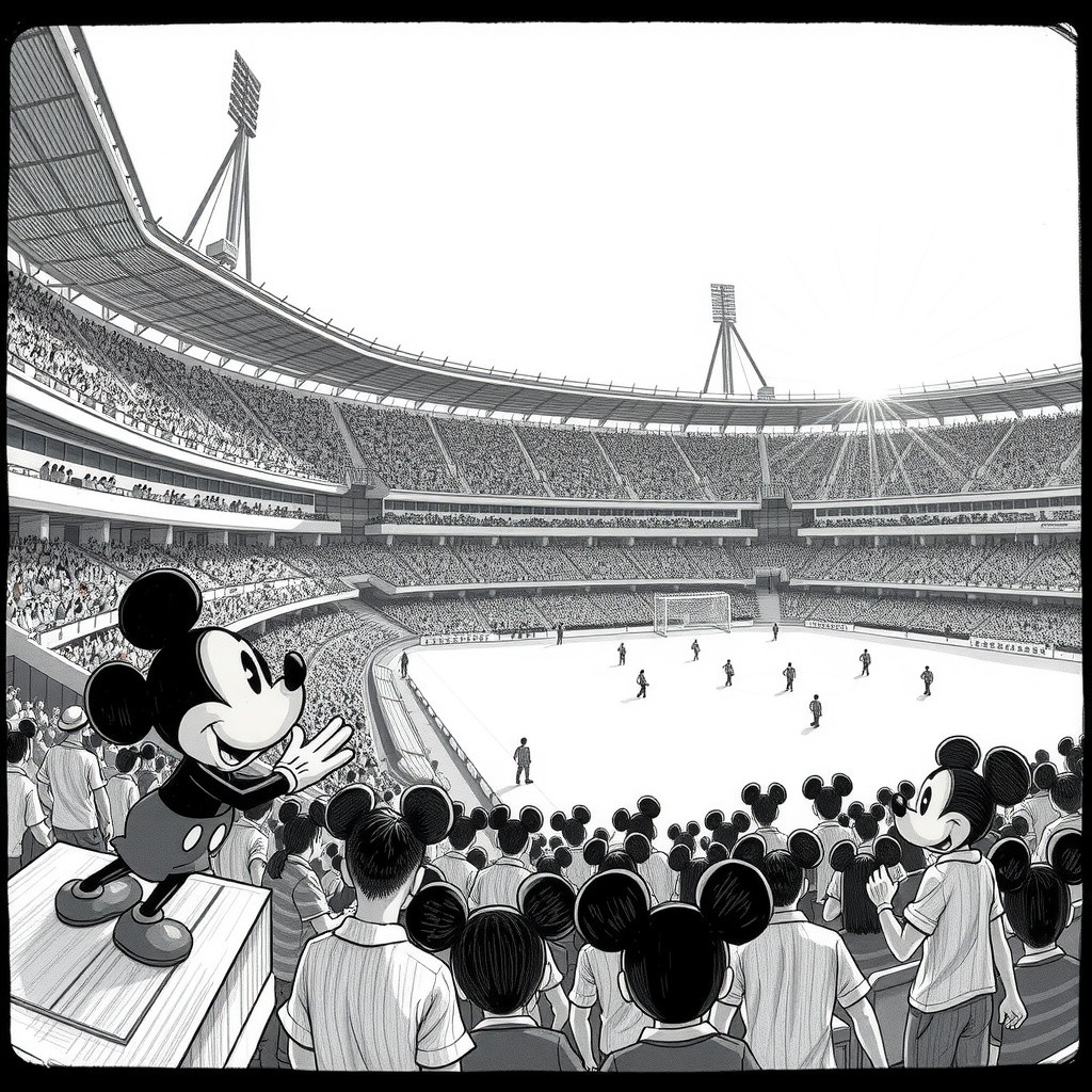 Mickey's Last-Minute Winning Goal!