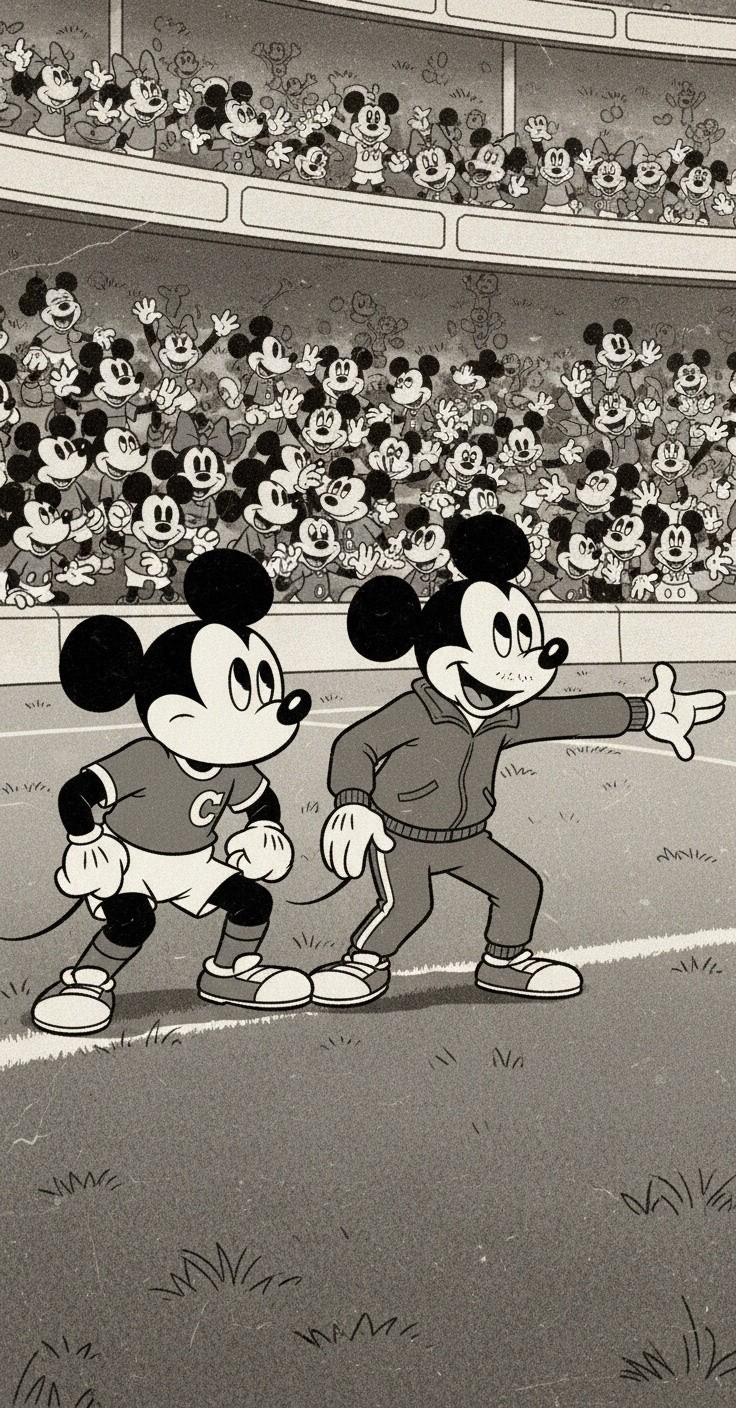 Mickey's Winning Goal in the Final Moments!