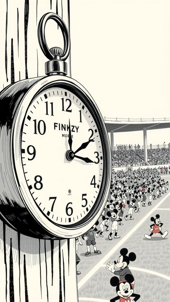 Mickey's Game-Winning Goal!