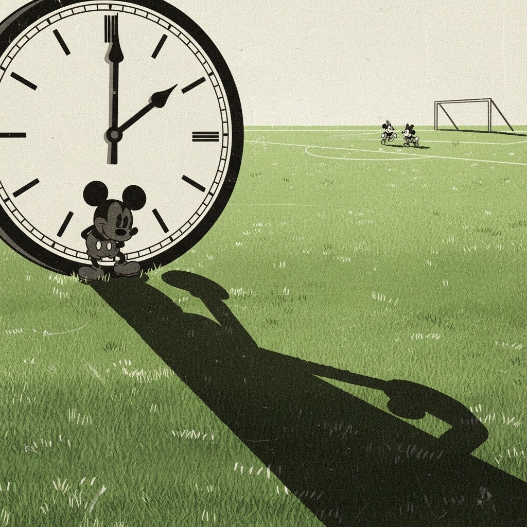 Mickey's Last-Minute Victory Goal