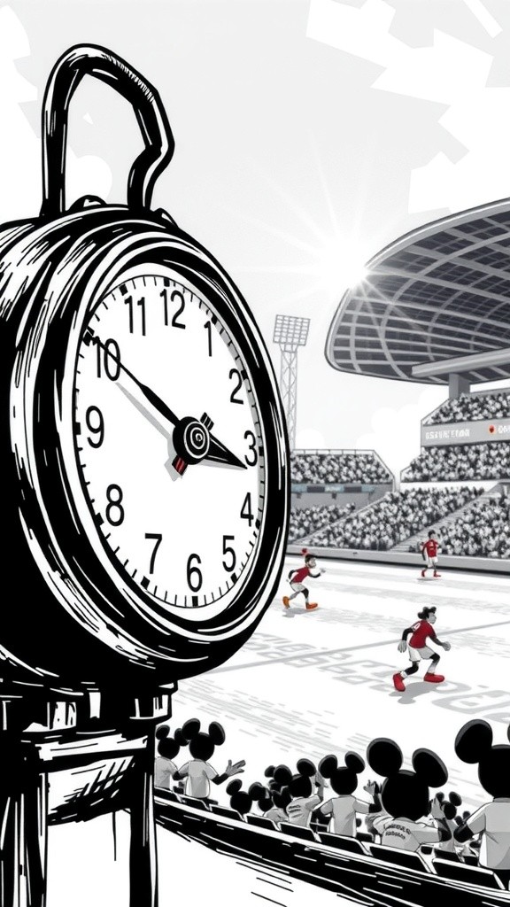 Mickey's Winning Goal in the Final Moments