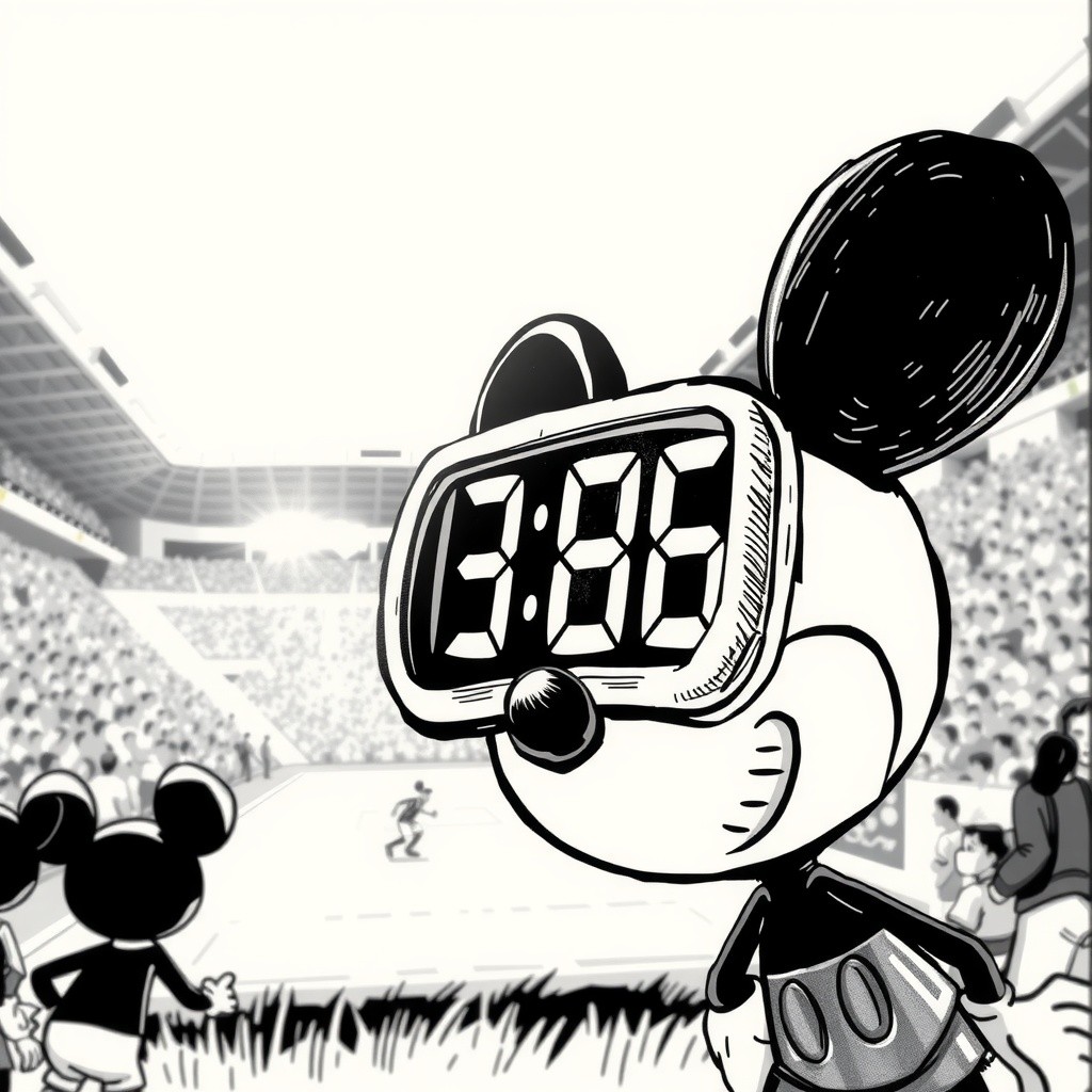 Mickey's Last-Minute Winning Goal!