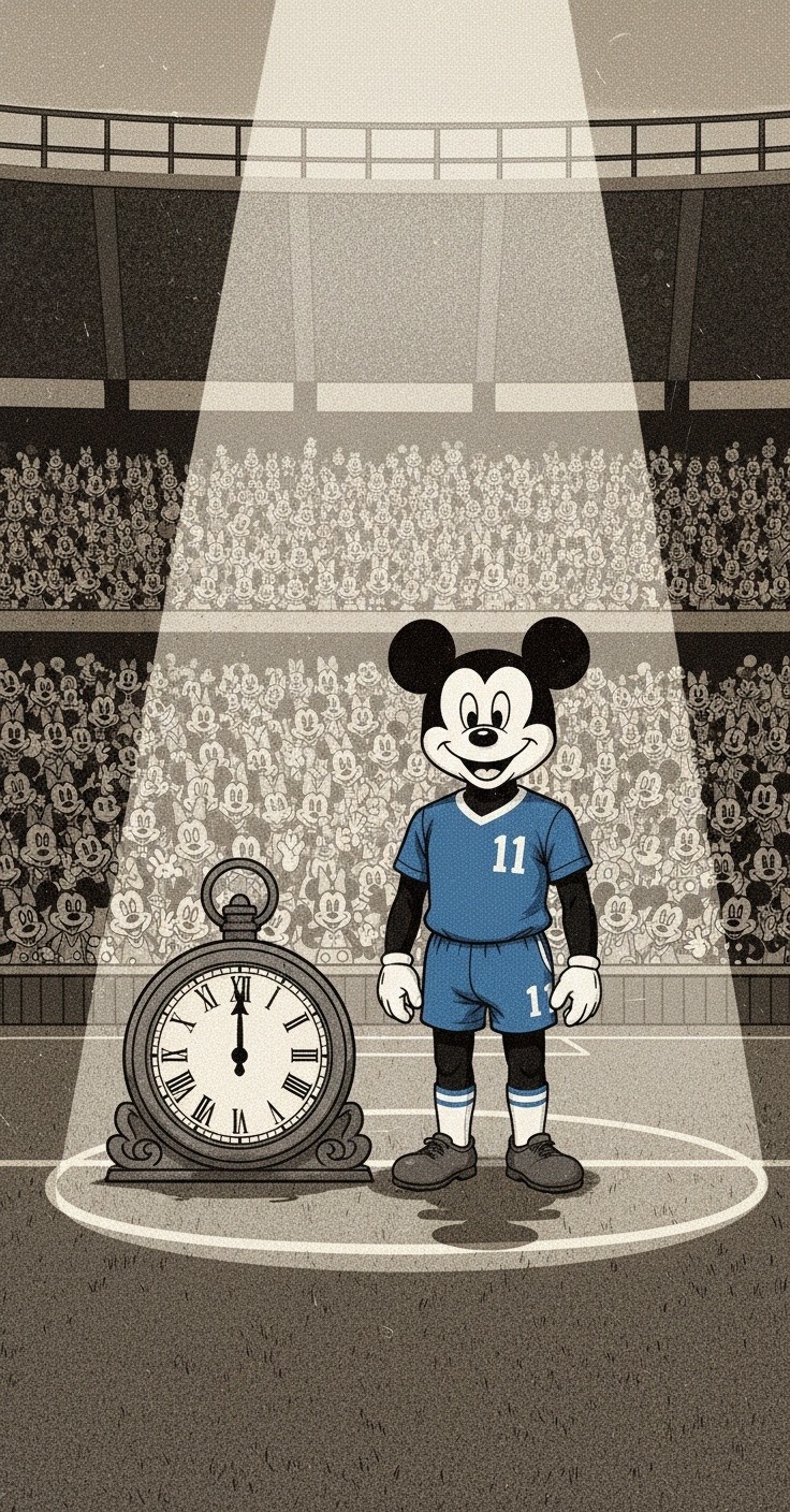 Mickey's Winning Goal in the Final Moments