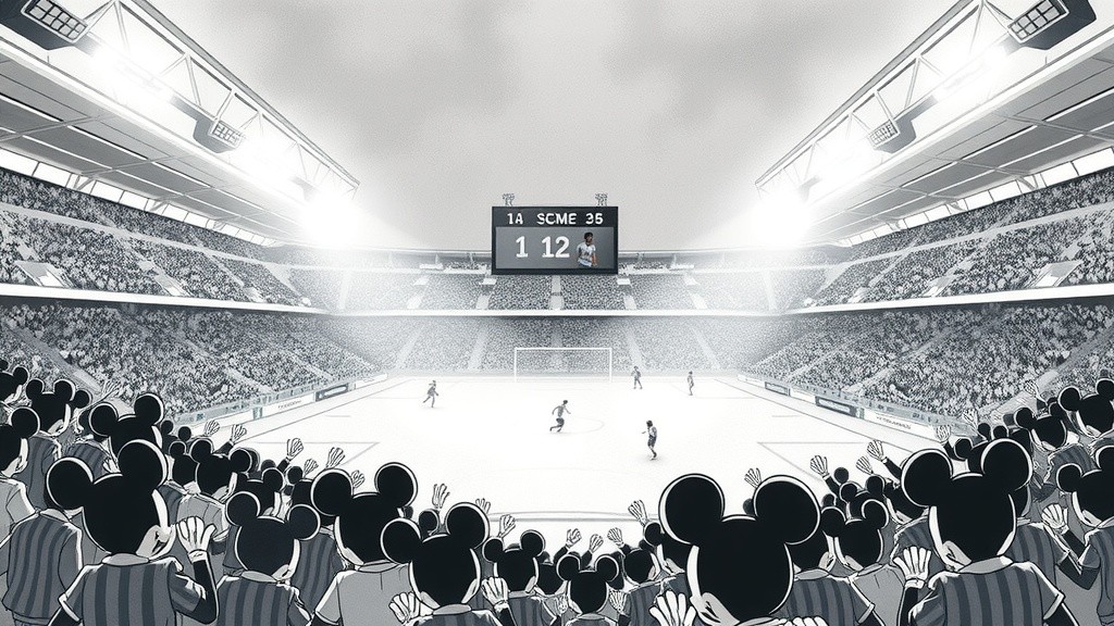 Mickey's Winning Goal in the Final Moments